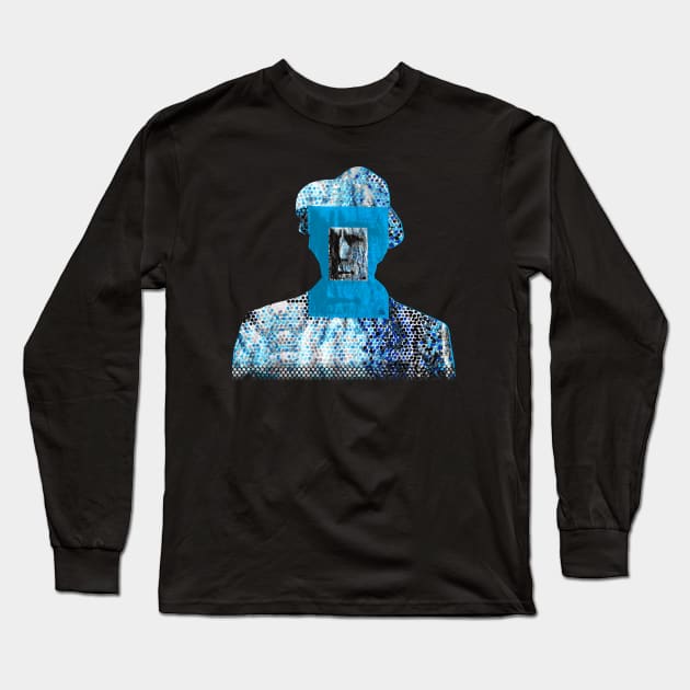 blue valentine (tom waits) Long Sleeve T-Shirt by samserif